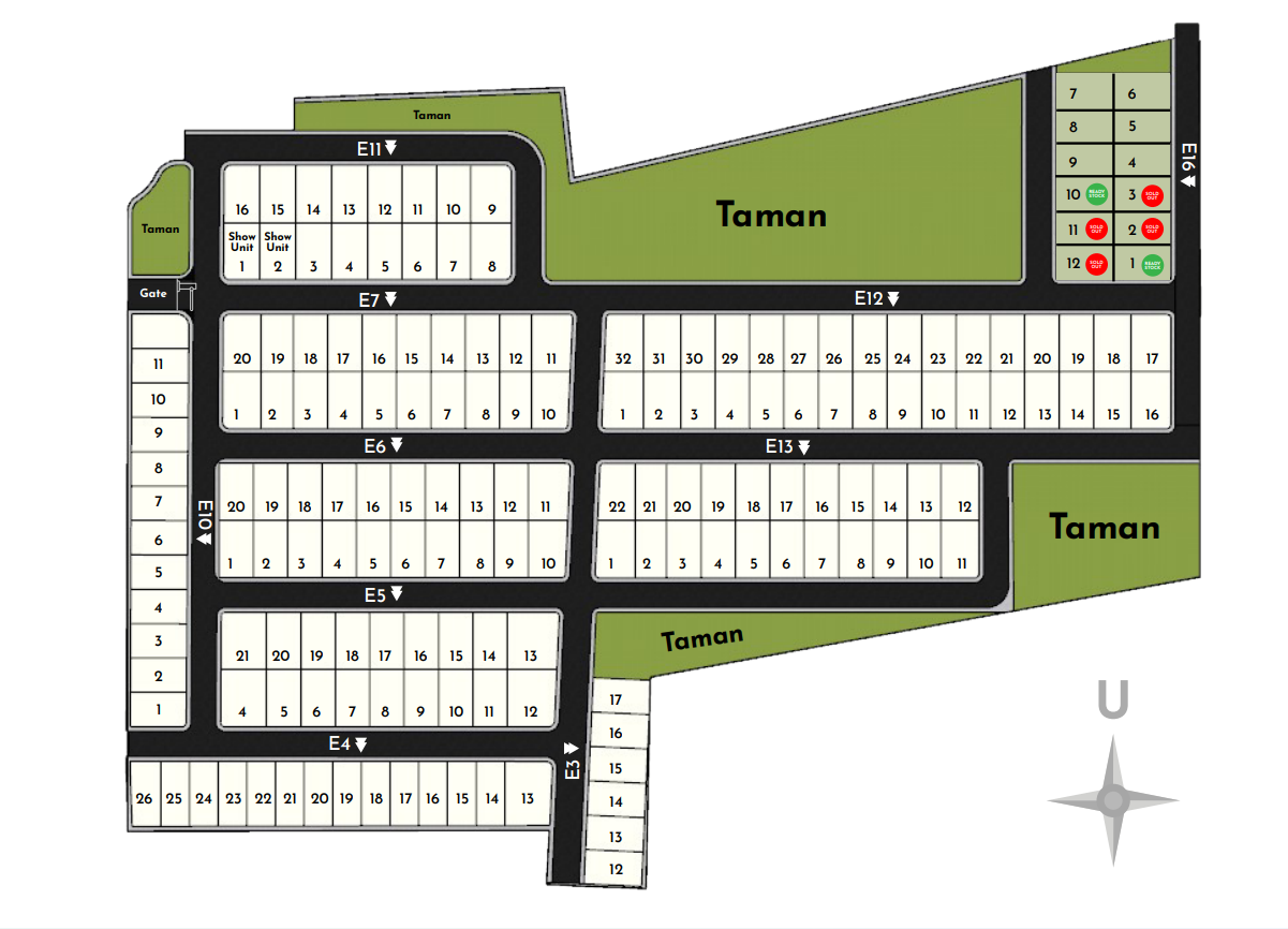 Siteplan Bhumi Aloka